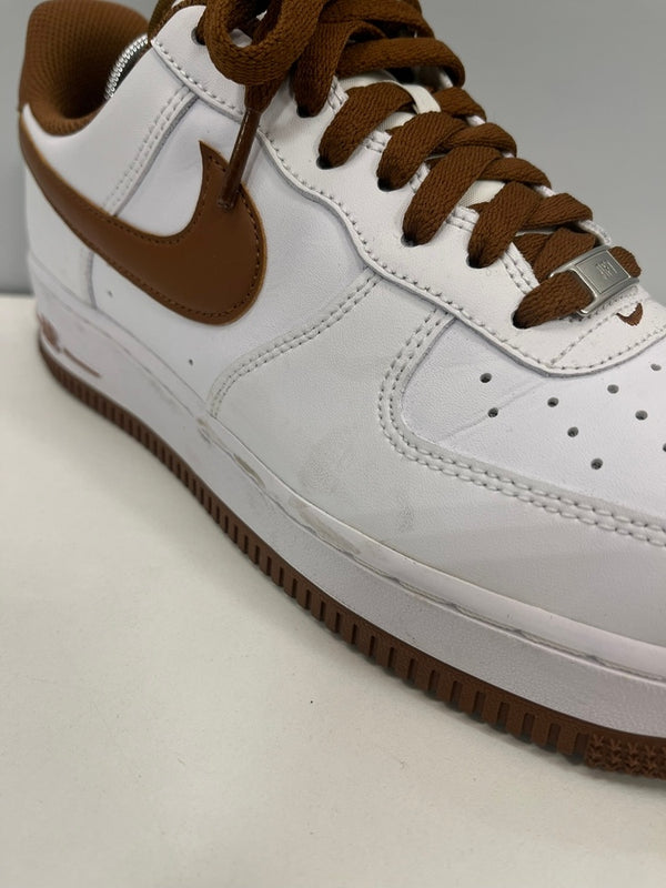 ナイキ NIKE AIR FORCE 1 07 Low White Pecan エアフォース1 07 ロー ホワイト ピーカン DH7561-100 メンズ靴 スニーカー ホワイト 26cm 101sh-2295