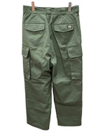 ディッキーズ Dickies DAN 別注 M47 Work Trousers ワーク トラウザーズ 緑 無地 カーゴパンツ カーキ サイズ 32 104MB-302