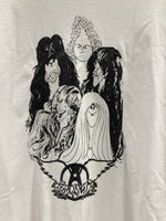 バンド band バンドTシャツ エアロスミス AEROSMITH 白 XL ロンT ホワイト LLサイズ 101MT-3298