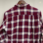 【曜日割引対象外】 ヴィンテージ vintage ~60's MEN OF THE WEST レーヨン チェックシャツ 長袖シャツ レッド 201MT-4702 VB