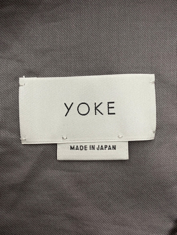 ヨーク YOKE 20SS FREE EASY PANTS フリー イージー パンツ ジップフライ ワイド ストレッチ ズボン 灰 無地 YK20SS0117P スラックス グレー Mサイズ 104MB-165