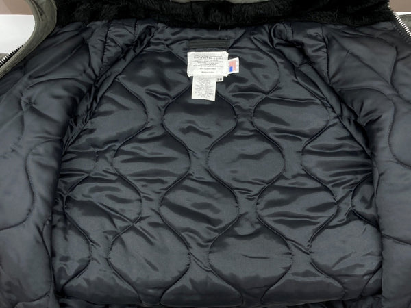 スピワック SPIEWAK Golden Fleece N-3B FLIGHT JACKET フライト ジャケット ミリタリー ジップアップ ファー USA製 アウター 緑 1N3BFC サイズ 38 ジャケット 無地 カーキ 104MT-1868