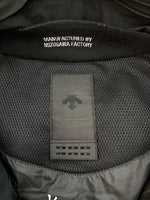 デサント DESCENTE MOUNTAINEER マウンテニア Mizusawa Down 水沢ダウン ALLTERRAIN ダブルジップ アウター 黒 DAMSGK30U ジャケット ロゴ ブラック Mサイズ 104MT-2140