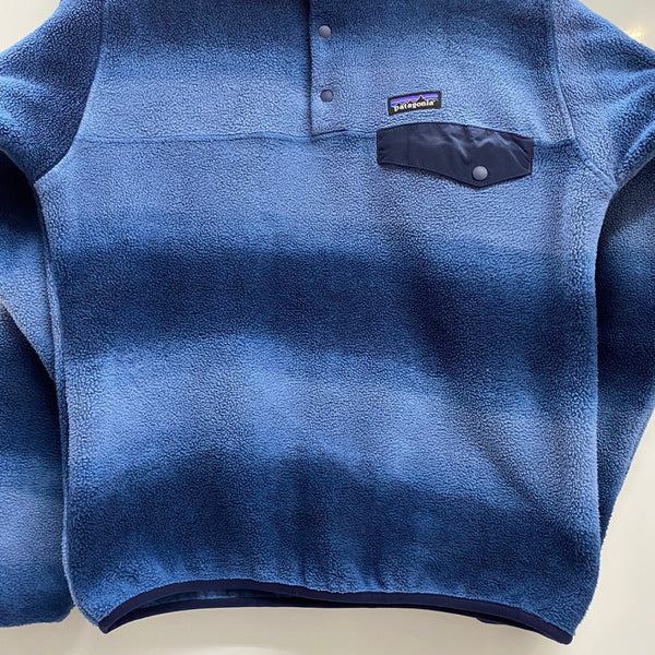 【曜日割引対象外】 パタゴニア PATAGONIA 15年製 シンチラ スナップT フリース プルオーバー ジャケット ブルー Sサイズ 201MT-4633 VB