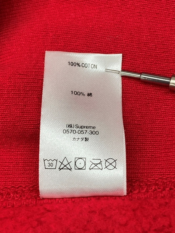 シュプリーム SUPREME 20AW Cross Box Logo Hooded Sweatshirt クロス ボックス ロゴ フーディ パーカー 赤 パーカ ロゴ レッド Lサイズ 104MT-1949