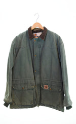 カーハート Carhartt ダックジャケット カバーオール 緑 ジャケット グリーン Lサイズ 103MT-963