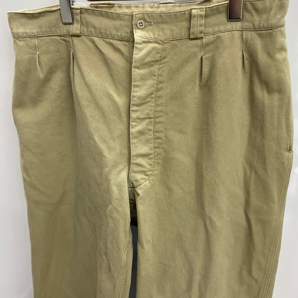 【曜日割引対象外】 ミリタリー MILITARY フランス軍 FRENCH ARMY M-52 Chino チノパン ベージュ 46サイズ 201MB-1173 VB
