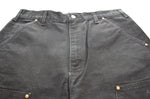 カーハート Carhartt ダブルニー ダックペインター パンツ ワークパンツ 33×34 デニム ブラック 103MB-673