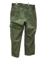 ミリタリー Military 70's 70年代 Vintage ヴィンテージ U.S.NAVY A-2 デッキパンツ  アメリカ軍 海軍 緑 無地 DLA100-78-C-1015 ボトムスその他 カーキ 104MB-120