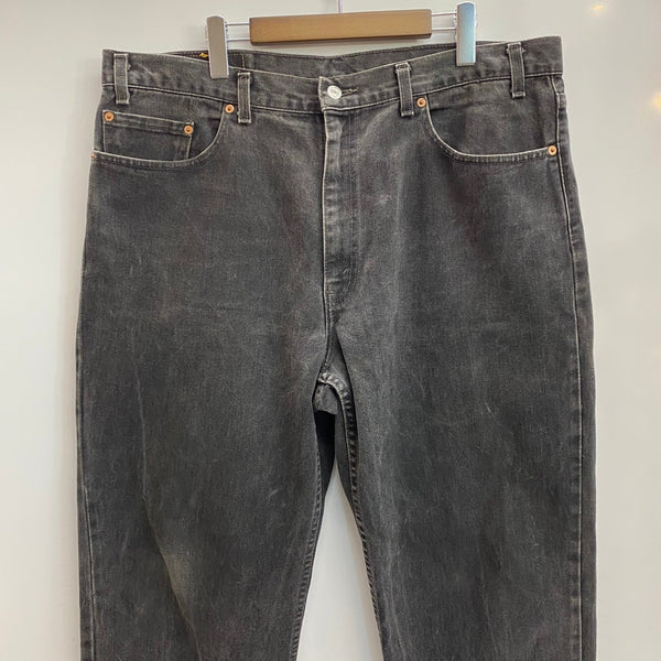 【曜日割引対象外】 リーバイス Levi's 550 後染め 赤文字 内タグ無し デニム ブラック W40 L30サイズ 201MB-1214 VB