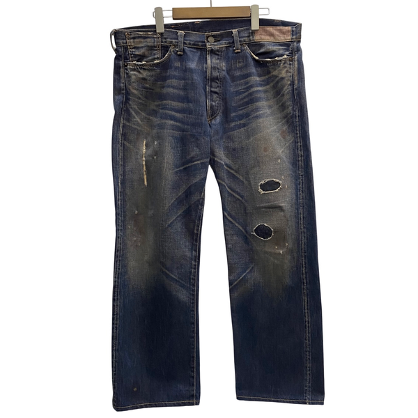 【曜日割引対象外】 リーバイス Levi's Levi’s Vintage Clothing LVC 501XX ローライズウォーンハードカスタマイズド 55年 55501 デニム ブルー W36サイズ 201MB-852 VB