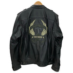 ハーレーダビットソン HARLEY-DAVIDSON レザージャケット HD-238 ジャケット ブラック Lサイズ 201MT-4678