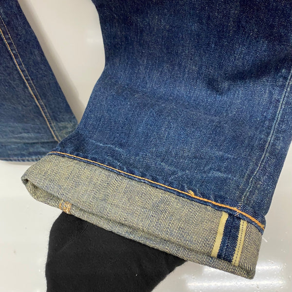 【曜日割引対象外】 シュガーケーン SUGAR CANE ロンスター シンチバック デニムパンツ デニム ブルー W31 L32サイズ 201MB-1120 VB