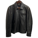 【曜日割引対象外】 ハーレーダビッドソン HARLEY-DAVIDSON USA製 SCREAMIN EAGLE レザージャケット シングルライダースジャケット インナー付き ジャケット ブラック 38サイズ 201MT-4532 VB