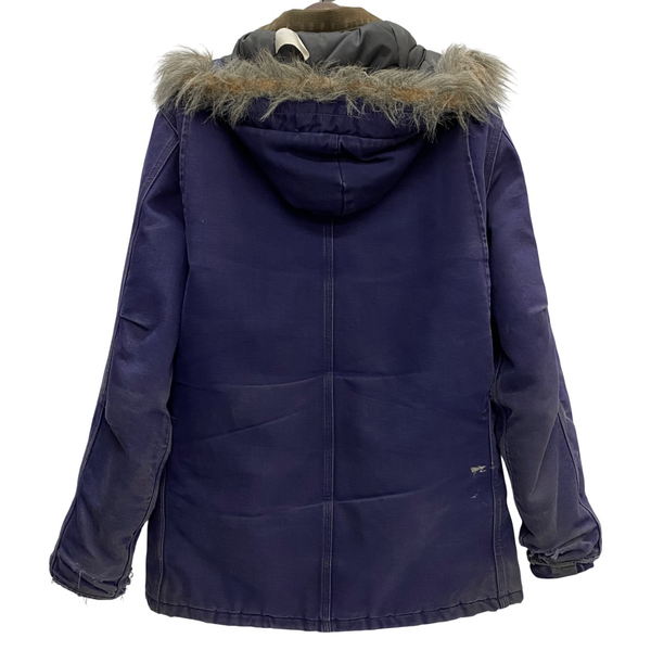 【曜日割引対象外】 カーハート Carhartt トラディショナルコート フード付き ダック ジャケット ネイビー 201MT-4470 VB