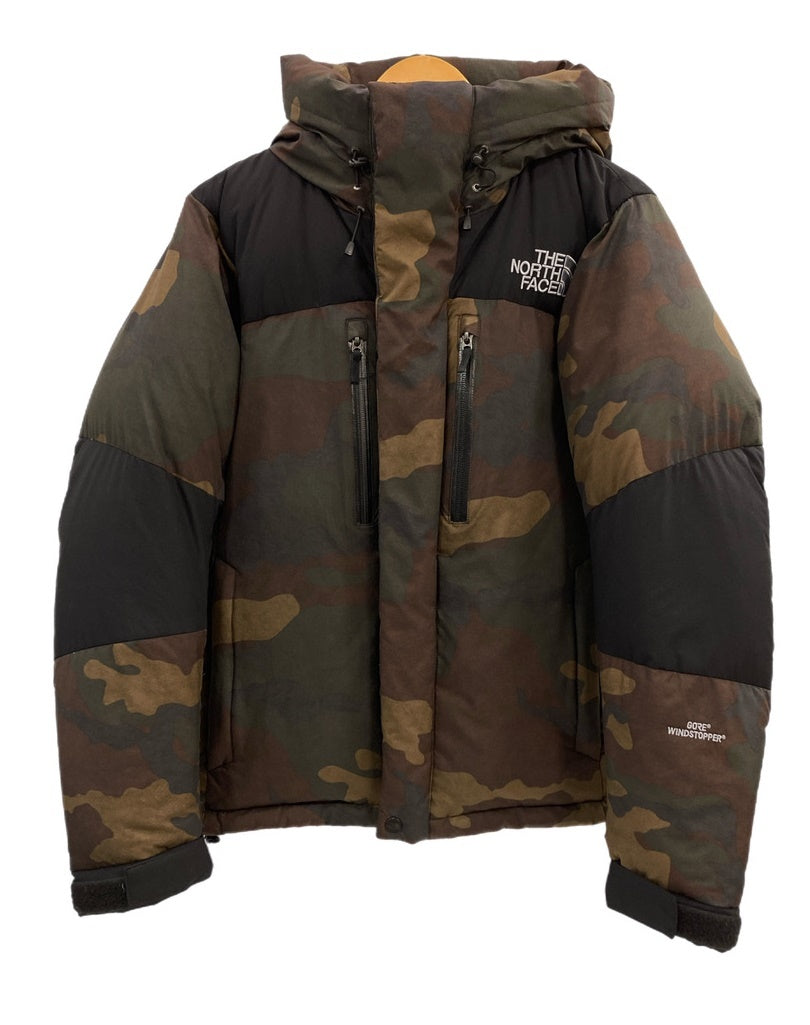 ノースフェイス THE NORTH FACE Novelty Baltro Light Jacket ノベルティーバルトロライトジャケット  ダウンジャケット カモフラ 迷彩 ND91845 ジャケット カーキ Sサイズ 101MT-3448