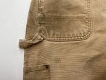 カーハート Carhartt Loose Original Fit ダブルニー ダック ペインターパンツ メキシコ製 フェード 茶 無地 ボトムスその他 ブラウン 32×30 104MB-358