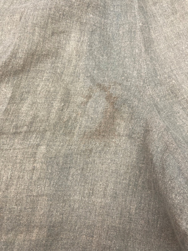 ヨウジヤマモト Yohji Yamamoto POUR HOMME 2TUCK LINEN PANTS リネン パンツ ジップフライ ズボン 薄茶 無地 HJ-P29-324 スラックス ベージュ サイズ 2 104MB-387