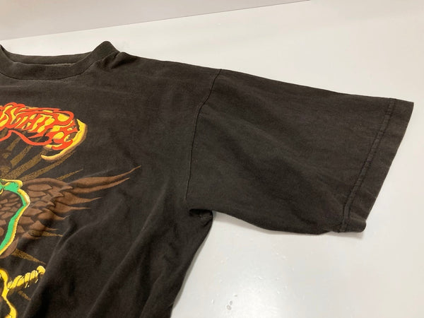 バンドTシャツ BAND-T 90's 90s AEROSMITH 1993 Tour T-Shirt エアロスミス ツアーTシャツ 黒 半袖 XL Tシャツ プリント ブラック LLサイズ 101MT-2464
