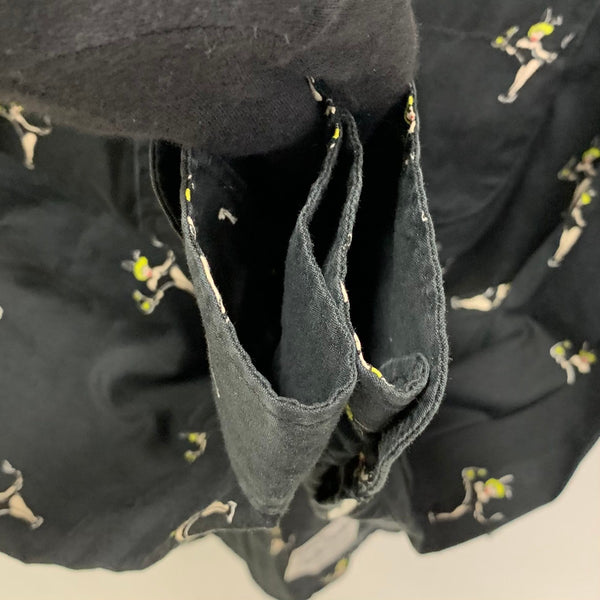 ワコマリア WACKO MARIA GUILTY PARTIES バニーガール 長袖シャツ ブラック Sサイズ 201MT-4252