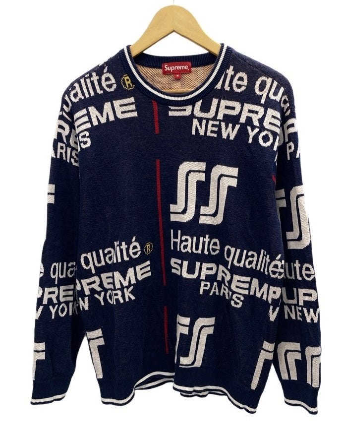 シュプリーム SUPREME Qualite Sweater Navy 20SS ハイクオリティー ...