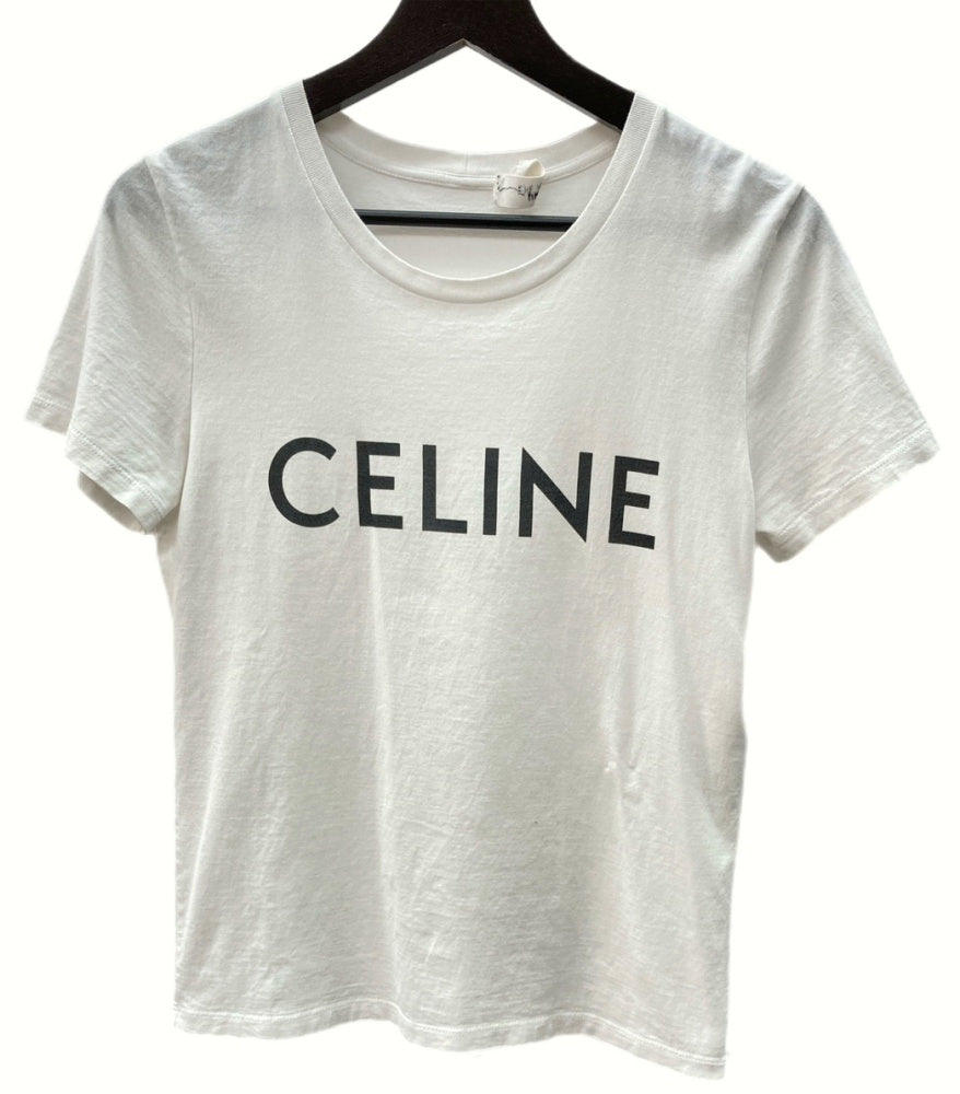 セリーヌ Céline クラシック ロゴTシャツ 半袖 カットソー クルー  