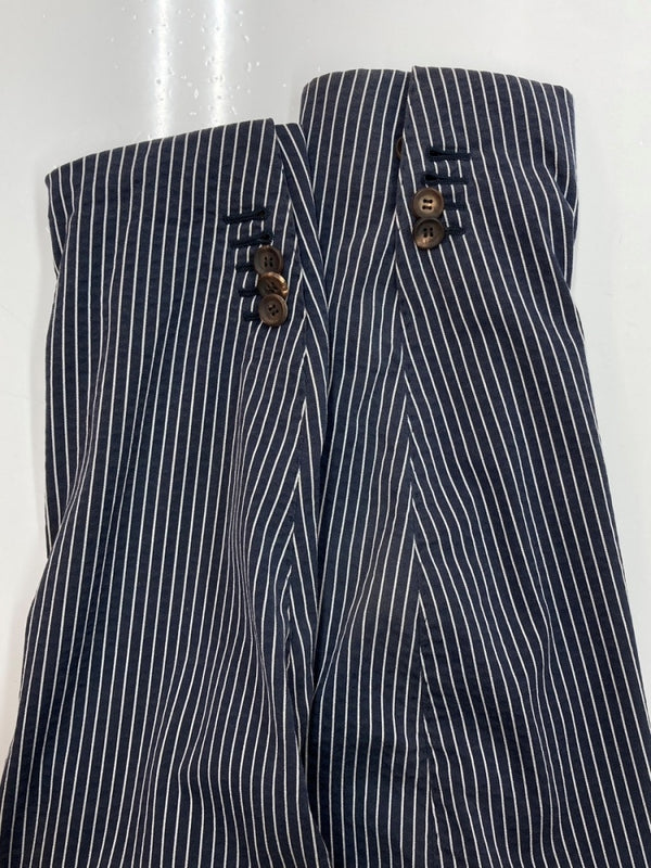 スティレラティーノ STILE LATINO TAILORED JACKET テーラード ジャケット シングル ブレザー 紺 サイズ 44 ジャケット ストライプ ネイビー 104MT-2134