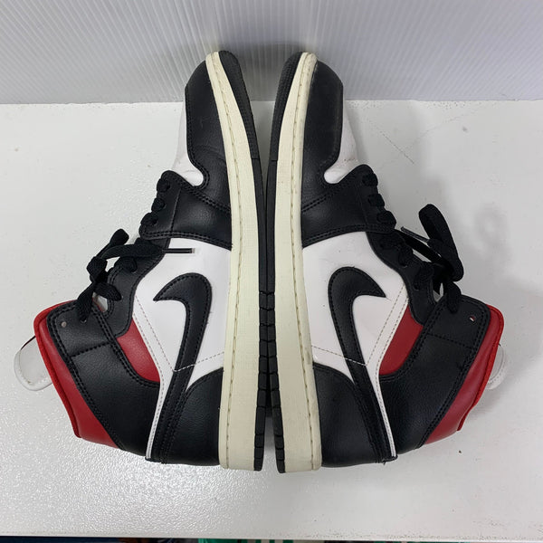 ナイキ NIKE  ウィメンズ エアジョーダン1 ミッド Women's Air Jordan 1 Mid BQ6472-061 メンズ靴 スニーカー レッド 27cmサイズ 201-shoes1450