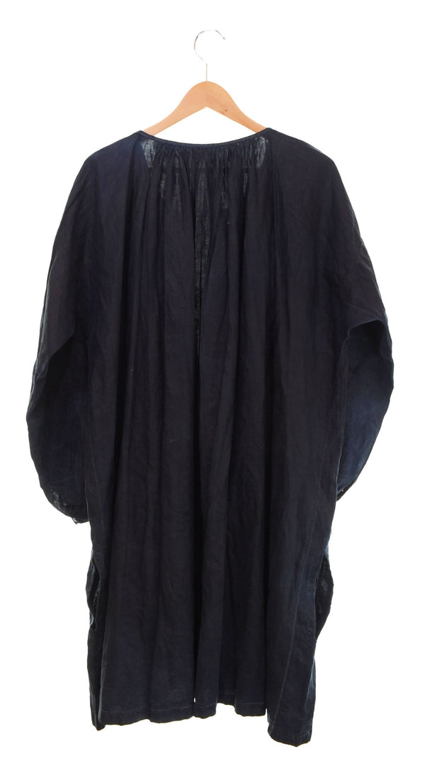 ヴィンテージ Vintage 20s~30s Biaude ビオード インディゴリネンスモック 20' 30's フレンチアンティーク  トップスその他 ネイビー 103MT-2857