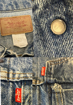 リーバイス Levi's 70's 70年代 70505-0217 4th ボタン裏527刻印 アメリカ製 made in USA vintage ヴィンテージ Gジャン デニム 40 ジャケット ブルー Mサイズ 101MT-3696