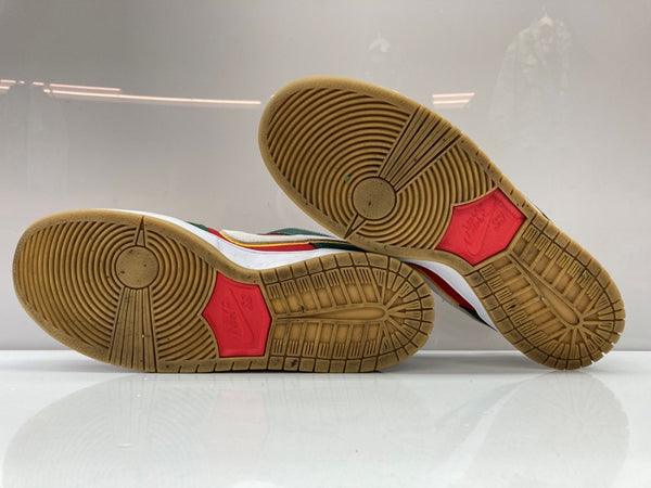 ナイキ NIKE SB DUNK LOW PRO PRM SEATTLE SUPERSONICS ダンク ロー シアトル スーパーソニックス シューズ 黄 赤 緑 FZ1287-300 メンズ靴 スニーカー レッド 28cm 104S-1060