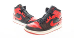 ナイキ NIKE AIR JORDAN 1 MID エア ジョーダン 1 ミッド スニーカー 黒 554724-074 メンズ靴 スニーカー ブラック 28cm 103S-549