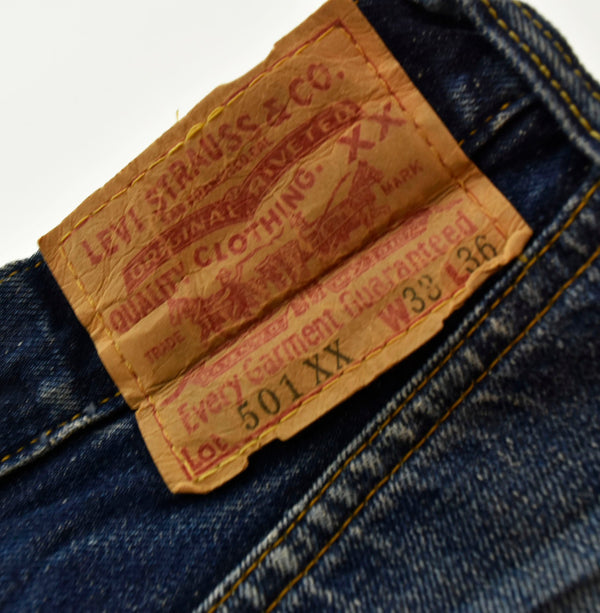 リーバイス Levi’s 90s 96年 501XX バレンシア工場製 復刻 デニムパンツ 青 デニム ブルー 33 103MB-255