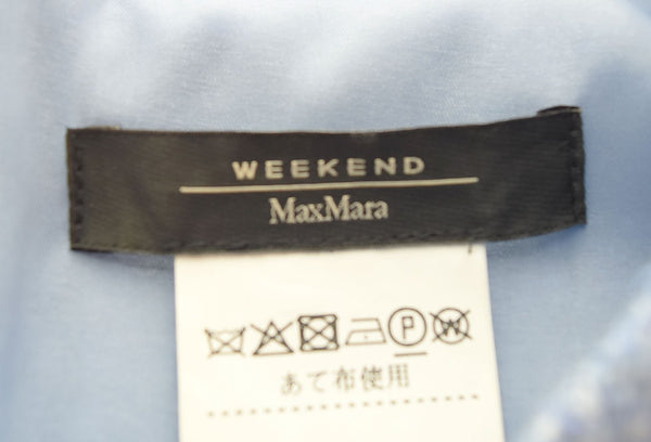 マックスマーラ Max Mara 半袖 ワンピース ライトブルー 52211097 ワンピース ブルー 40 103LT-88