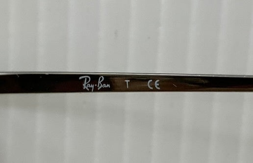 【中古】レイバン Ray-Ban RB3612D 眼鏡・サングラス 眼鏡 ブラウン 201goods-530