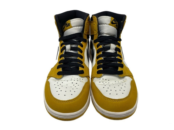 ナイキ NIKE AIR JORDAN 1 RETRO HIGH OG YELLOW OCHRE エア ジョーダン レトロ ハイ イエローオーカー DZ5485-701 メンズ靴 スニーカー 27.5cm 601sh-46