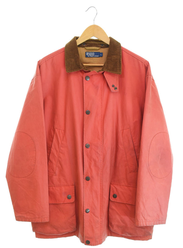 ラルフローレン RalphLauren 90s オイルドジャケット ジャケット ピンク Lサイズ 103MT-2562