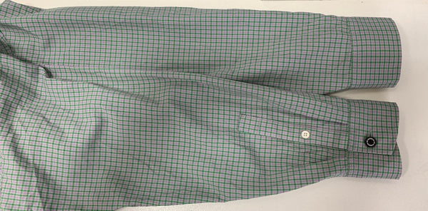 ダイリク DAIRIKU 22SS Boy meets Girl Check Shirt チェックシャツ 長袖シャツ グリーン 201MT-3790