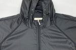 ステューシー STUSSY OLD ZIP HOODIE NYLON JACKET ジップ フーディ ナイロン ジャケット 黒 ジャケット ワンポイント ブラック Lサイズ 104MT-1921