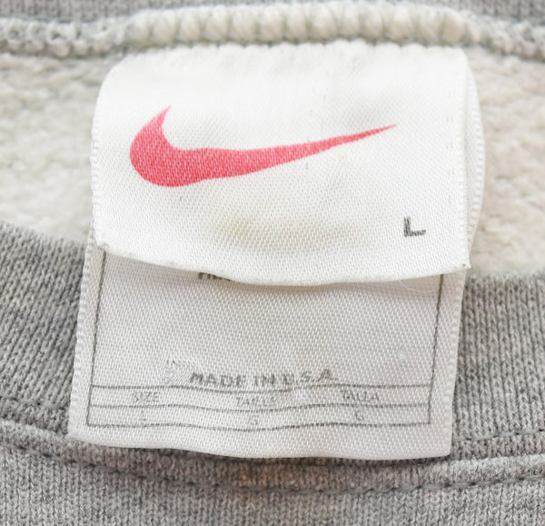 ナイキ NIKE OLD NIKE 90'S USA 筆記体 ロゴ スウェット オールド トレーナー スウェット グレー Lサイズ 103MT-3047