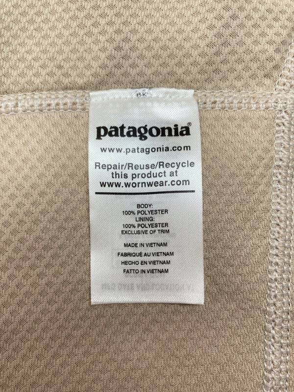 パタゴニア PATAGONIA CLASSIC RETRO-X VEST クラシック レトロ ベスト フリース 薄茶色 23048FA20 ベスト ロゴ ベージュ Sサイズ 104MT-621