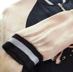 ラッキーサーティーン LUCKY13 スカル リバーシブル スカジャン SKULL Souvenir Jacket Reversible サイコロ ダイス lucky thirteen ジャケット ブラック Sサイズ 103MT-2573