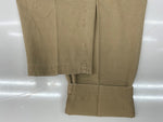 ダブルアールエル RRL 90s TACK CHINO PANTS タック チノ パンツ ジップフライ ワーク トラウザーズ 三ツ星タグ USA製 Ralph Lauren 薄茶 無地 チノパン ベージュ 34×30 104MB-344
