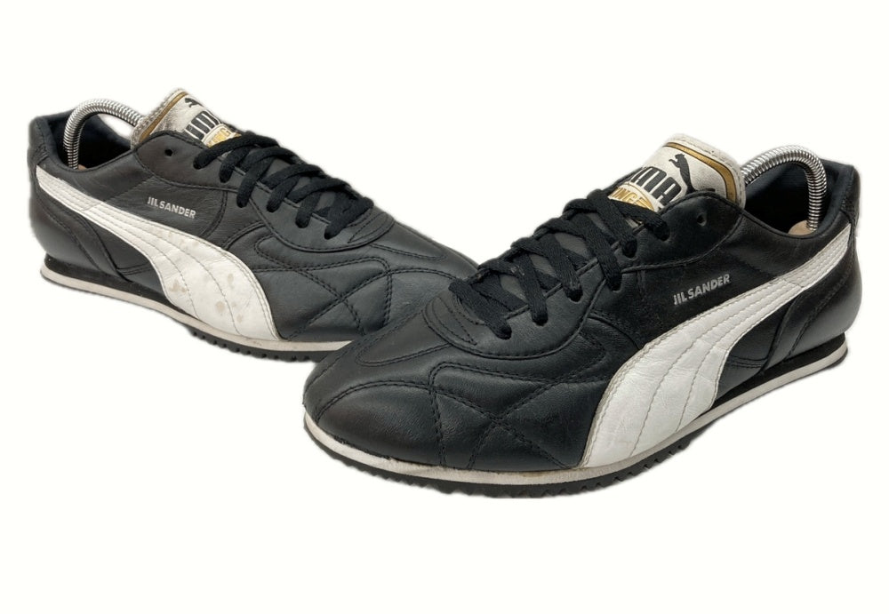 プーマ PUMA × JIL SANDER ジル サンダー KING キング ローカット シューズ スポーツ 黒 343386-05 メンズ靴  スニーカー ブラック 25.5cm 104-shoes429 | 古着通販のドンドンサガール