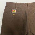 【曜日割引対象外】 ベンデイビス BEN DAVIS 90's フリスコ ワークパンツ USA製 ボトムスその他 ブラウン 33サイズ 201MB-1197 VB