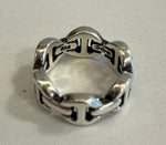 ホーセンブース HOORSENBUHS BRUTE CLASSIC TRI-LINK リング 23号 メンズジュエリー・アクセサリー 指輪・リング シルバー 101G-235