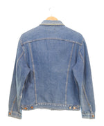 ラングラー Wrangler 124MJ デニムジャケット 4ポケット ジャケット ブルー LLサイズ 103MT-3078