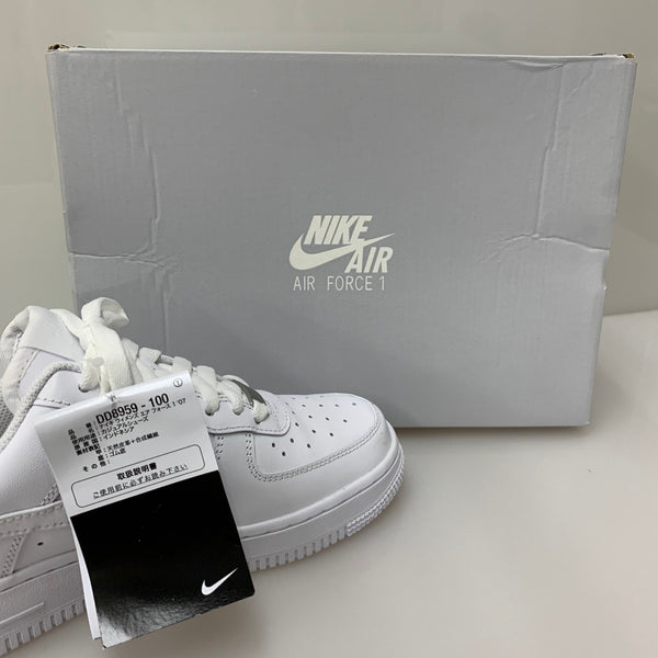 ナイキ NIKE AIR FORCE 1 '07 DD8959-100 レディース靴 スニーカー ホワイト 24.0cmサイズ 201-shoes1365