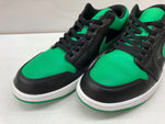 ナイキ NIKE 23年製 AIR JORDAN 1 LOW LUCKY GREEN エア ジョーダン ロー ラッキーグリーン CERTICS AJ1 緑 黒 553558-065 メンズ靴 スニーカー ブラック 30cm 104S-852