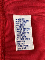 ラルフローレン RalphLauren 90s POLO BEAR SWEATSHIRT ポロ ベア スウェットシャツ トレーナー プリント 裏起毛 赤 スウェット ロゴ レッド Lサイズ 104MT-2305